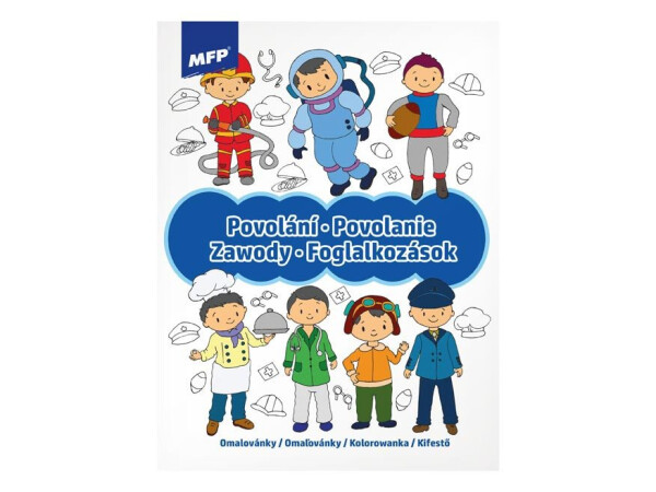 Omalovánky MFP A4 Povolání