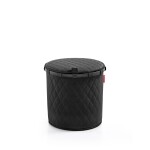 Kryt na úložné koše Reisenthel Homebasket M/L Rhombus black
