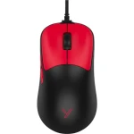 YENKEE YMS 3300RD APEX USB černo-červená / herní optická myš / 16000 DPI / 6 tlačítek / USB / 1.5 m (8590669370368)