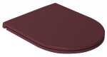 ISVEA - INFINITY WC sedátko, SLIM, Soft Close, Easy Take, maroon red 40KF0543I-S