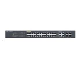 Zyxel GS1920-24HPv2 28-port Gigabit WebManaged PoE Switch, 24x gigabit RJ45, 4x gigabit RJ45/SFP, 802.3at, 375W pro PoE EDF_311691