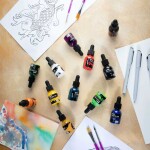 Mont Marte Acrylic Ink Premium sada 12 x 20 ml Basic