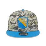 New Era Pánská kšiltovka Los Angeles Chargers NFL Camo 2023 Salute to Service 9FIFTY Snapback