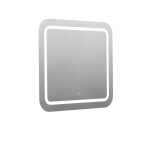 Naturel - Zaoblené zrcadlo 80x70 cm s LED osvětlením, topná fólie, senzor s nastavitelnou teplotou 2700-6500K, IP44 ZIL8070KTLEDS ZIL8070KTLEDS