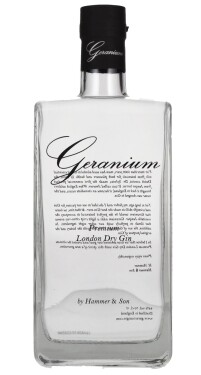 Geranium Premium London Dry Gin 44% 0,7 l (holá lahev)