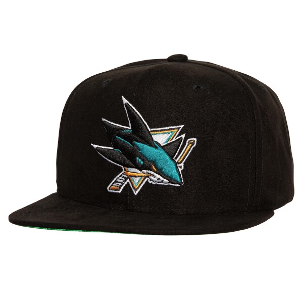 Mitchell & Ness Pánská kšiltovka San Jose Sharks NHL Sweet Suede Snapback