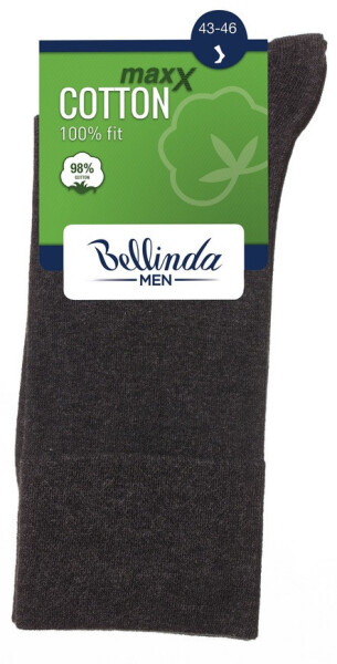 Pánské ponožky COTTON MAXX - BELLINDA tmavě šedá 43-46