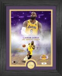 Highland Mint Obraz Los Angeles Lakers NBA LeBron James Coin Photo Mint