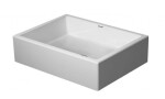 DURAVIT - Vero Air Umyvadlová mísa 50x38 cm, bez přepadu, bez otvoru pro baterii, WonderGliss, bílá 23515000001