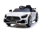 Mamido Dětské elektrické autíčko Mercedes GTR bílé