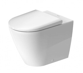 DURAVIT - D-Neo Stojící WC, zadní odpad, Rimless, HygieneGlaze, bílá 2003092000