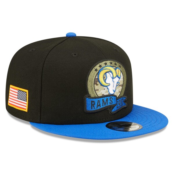 New Era Pánská kšiltovka Los Angeles Rams NFL 2022 On-Field Salute to Service 9FIFTY Snapback Velikost: M/L