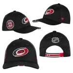 Outerstuff Dětská kšiltovka Carolina Hurricanes NHL 2025 Draft Authentic Pro Structured Adjustable Meshback Draft Podium Hat