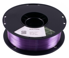 PETG CLEAR filament Ice Mauve 1,75 mm Smartfil 1 kg