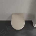 VILLEROY & BOCH - Subway 2.0 Závěsné WC, DirectFlush, CeramicPlus, Almond 5614R0AM