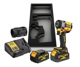 DeWalt DCF923P2G / Aku rázový utahovák s bezuhlíkovým motorem / 18V XR / 2x 5.0Ah (DCF923P2G)
