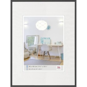 Walther+ design KV040B vyměnitelný fotorámeček Formát papíru: 30 x 40 cm černá