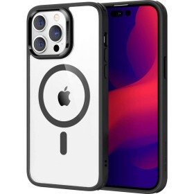 ESR Classic Hybrid HaloLock Case zadní kryt na mobil Apple iPhone 14 Pro Max transparentní, černá Kompatibilní s MagSafe