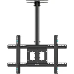 ONKRON černá / Stropní držák pro TV / 32" - 80" / VESA 600x400 mm / naklápěcí, otočný / max 68 kg (N1L-B)