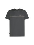 ICEBREAKER Mens Mer 150 Tech Lite SS Tee Range Stripes, Obsidian velikost: S