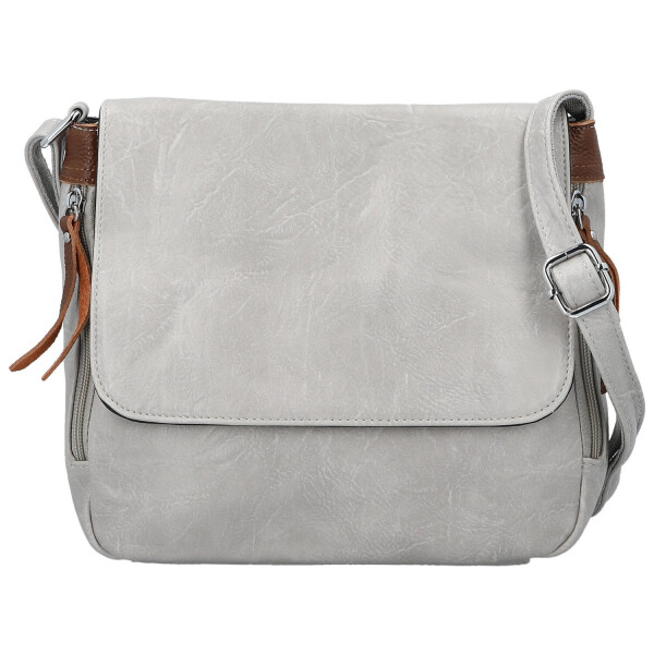Stylová dámská crossbody Metagga new, světle šedá