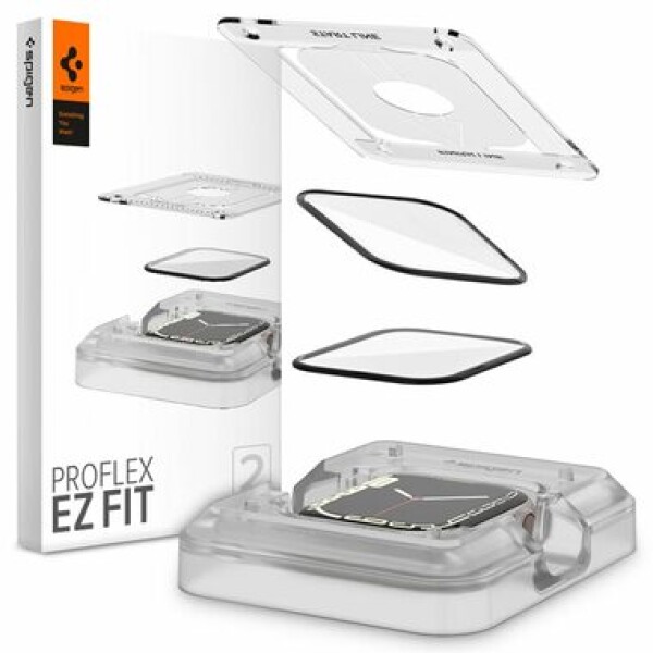 Spigen ProFlex EZ Fit 2 Pack - Apple Watch 7 41mm AFL04052