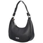 Trendy dámská koženková kabelka na rameno Tricia, černá