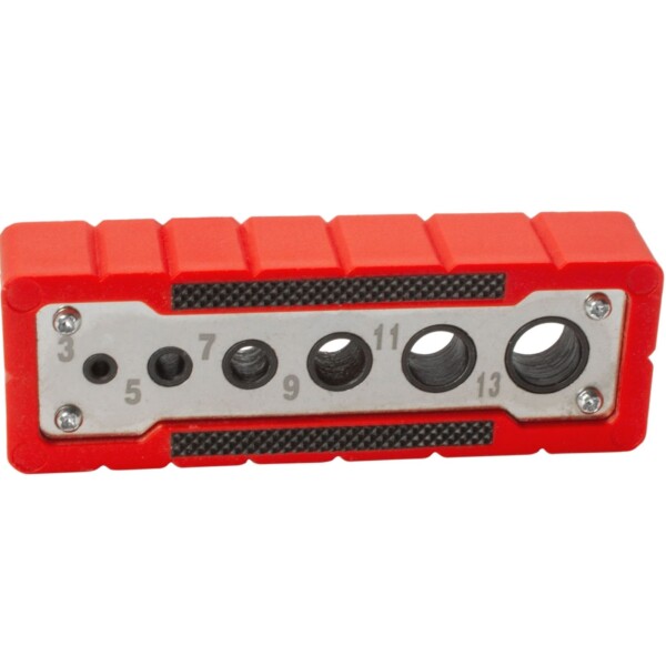 EXTOL PREMIUM 8801921 Vrtací vodící šablona, 3-5-7-9-11-13mm