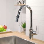 HANSGROHE - Focus M41 Dřezová baterie s výsuvnou sprškou, chrom 31815000