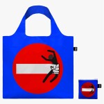 Skládací nákupní taška LOQI CLET Studio Clet's Signs