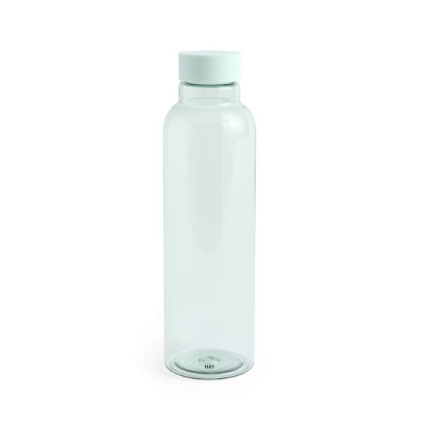 HAY Lahev na vodu Miz No. 2 Ice Blue – 720 ml, modrá barva, plast