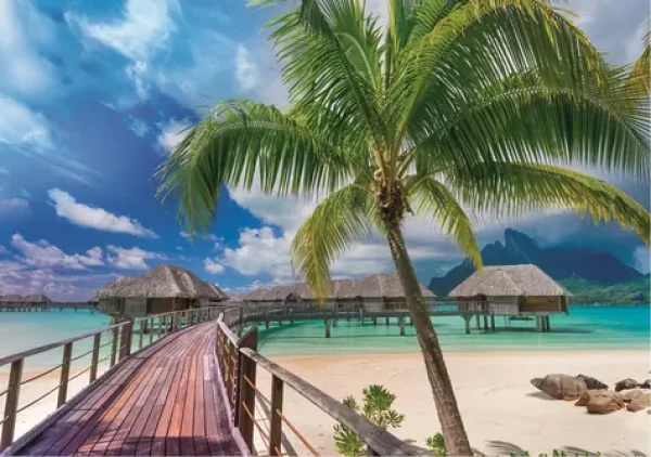 TREFL Puzzle UFT Wanderlust: Rajská pláž na Bora-Bora