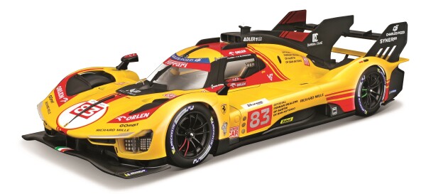 Bburago 1:18 Ferrari Racing - 499P LMH nr.83 (24H Le Mans 2024) HARD CASE