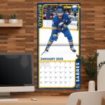 JF Turner Kalendář Buffalo Sabres 2025 Wall Calendar