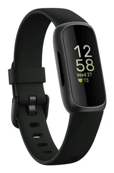 Fitbit Inspire 3 černá / Fitness náramek / měřič aktivit / dotykový displej / Bluetooth (FB424BKBK)