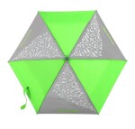 Dětský skládací deštník neonová zelená