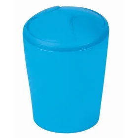 Spirella MOVE výklopný odpadkový koš 5 L modrý / plast (7610583095848)