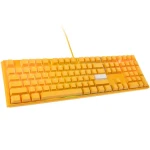 Ducky One 3 Yellow Cherry MX-Blue žlutá / herní klávesnice / podsvícená / mechanická / drátová USB-C / US (DKON2108ST-CUSPDYDYYYC1)