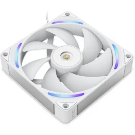 NZXT F140X bílá / 140mm / Fluid Dynamic Bearing / 41 dB @ 2400 RPM / 81 CFM / 4-pin PWM + 4-pin RGB (RF-U14PN-W1)