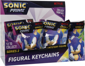 Sonic figurka – přívěsek na klíče
