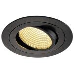 Paulmann 92907 Whirl LED vestavné svítidlo, LED, pevně vestavěné LED, 4.9 W, hliník (kartáčovaný), saténová, sada 3 ks