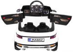 Mamido Elektrické autíčko sportovní Rapid Racer bílý