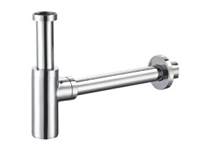 Kielle - Sifony Umyvadlový sifon, průměr 32 mm, kulatý, kov, chrom 30901041