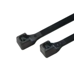 LogiLink stahovací pásky černé / Stahovací páska / žebříčková / nylon / 300 x 3,4 mm / 100 ks (KAB0004B)