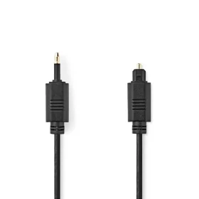 Nedis Optický audio kabel TosLink (M) - Mini-Toslink (M) 1.00 m černá (CAGL25100BK10)