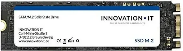 Innovation IT Superior 256GB (M.2 2280) bulk / SSD / M.2 2280 / SATA 3 / R: 550 MBs / W: 500 MBs / 3D TLC (00-256555)