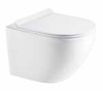 HOPA - Závěsné WC ARCO RIMLESS se sedátkem Soft-close OLKLT046E
