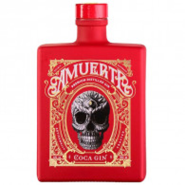 Amuerte Coca Leaf Gin Red Edition 43% 0,7 l (holá láhev)