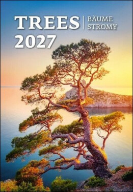 Kalendář nástěnný 2027 - Trees/Bäume/Stromy