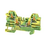 Weidmüller 2847610000 svorka ochranného vodiče pružinové připojení , konektor zelenožlutá 50 ks